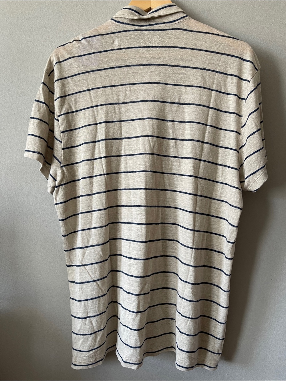 Alex Crane Knit Ola Button-Down Shirt in Rio Large - Picture 6 of 9